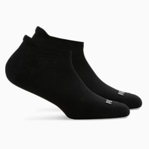 Unisex Cushioned Sneaker Socks Pack of 2, PUMA Black-PUMA Black, extralarge-IND